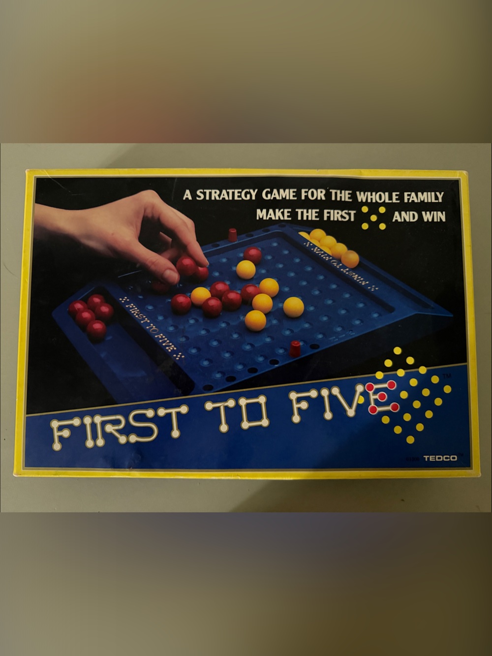 First to Five Strategy Game from 1987